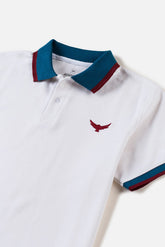 Premium Tipping Collar Polo Shirt - Sailor